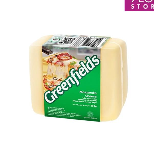 

Keju Mozarella Mozzarella Cheese - Greenfields Mozarella Cheese 200 Gr