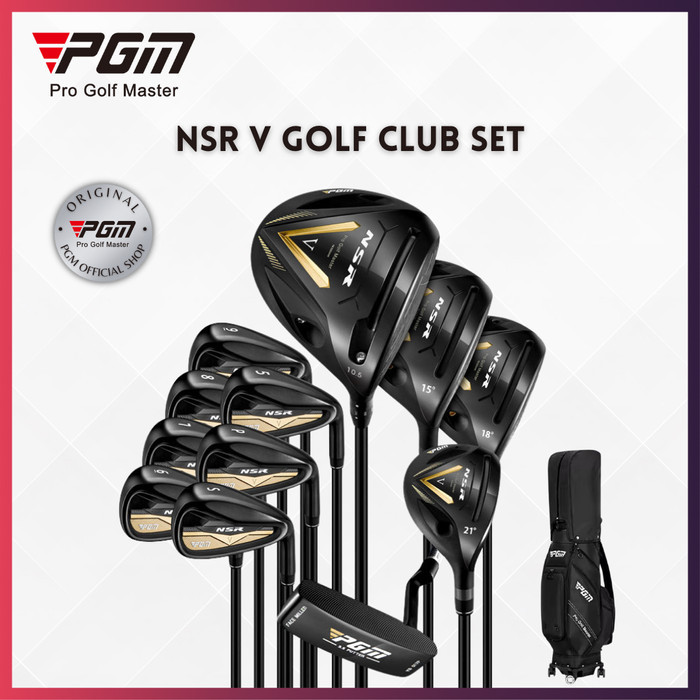 PGM NSR V Series Stik Golf Full Set Mens 12 Set Clubs Stick Golf Men NSR5 NSRV
