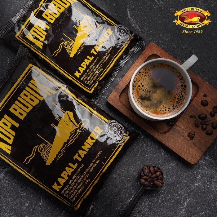 

Kopi Bubuk Kapal Tanker Old - 780 Gr