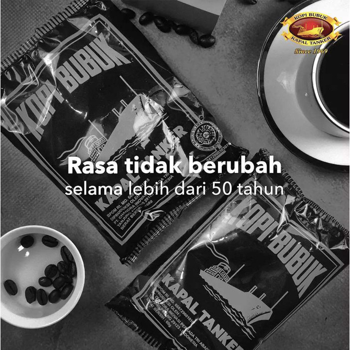 

Kopi Bubuk Kapal Tanker New - 780 Gr