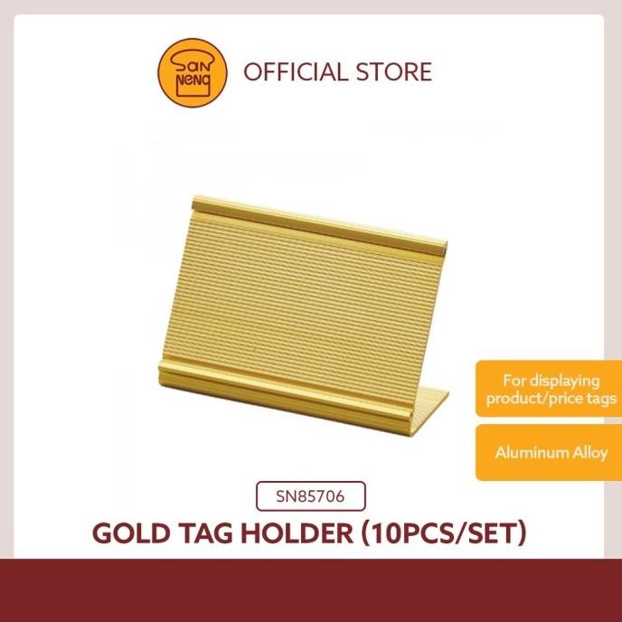 

SN85706 Price Tag Holder, Merk SANNENG, Aluminium Alloy, isi 10 pcs