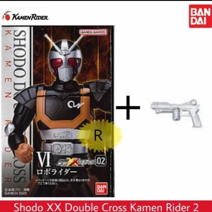 Shodo Kamen rider Robo Rider Dengan part senjata