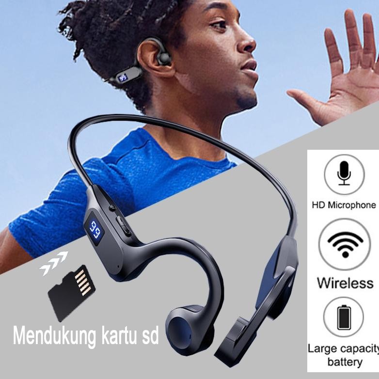 Headset Wireless Tws Headset Bluetooth Sports Bluetooth 5.2 Headphone Gaming S Hifi Stereo Panggilan