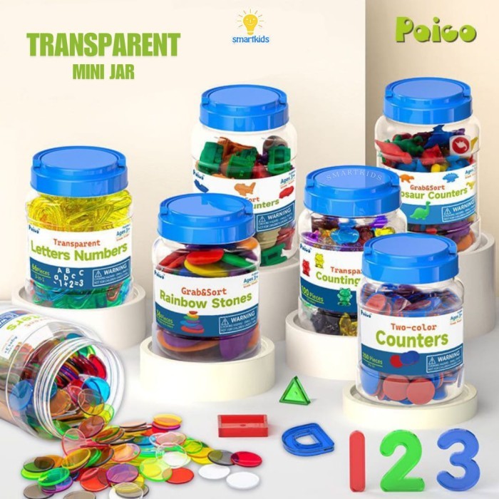 

Baru - Toples Busy Jar Montessori Edukasi Anak Belajar Huruf Angka Geometri Bentuk Pola Matematika