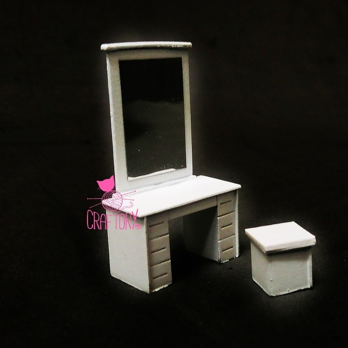 

Beli - Maket Meja Rias / Meja Kaca / Miniatur Dresser - Skala 1:50