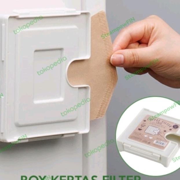 Coffee Filter R Magnetic Storage Box Holder Case V60 Inomata Japan