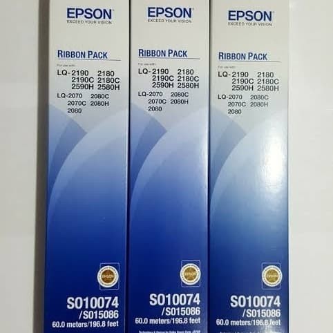

Beli - Ribbon Pack Epson Lq2190 Ori/Refill Pita Epson Lq-2180/Lq2070/Lq2080