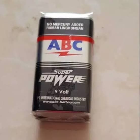 

Beli - Baterai Abc Kotak 9Volt/Baterai Abc 9Volt/Batre Abc Kotak/Batere Kotak