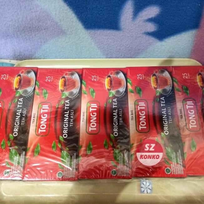

Paket Hemat Tong Tji Teh 5X Kotak Isi 25 Tea Bag Celup Non Amplop