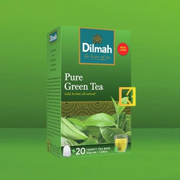 

Dilmah Pure Green Tea - Teh Celup