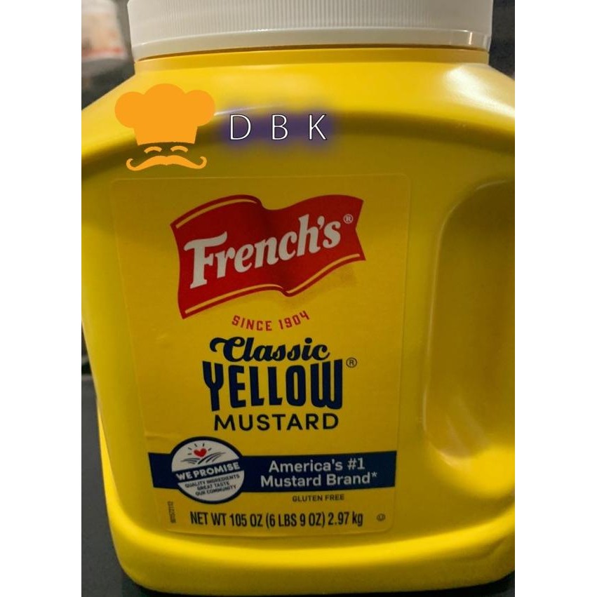

French'S Classic Yellow Mustard - 2 ,7 Kg French Mustard Kuning