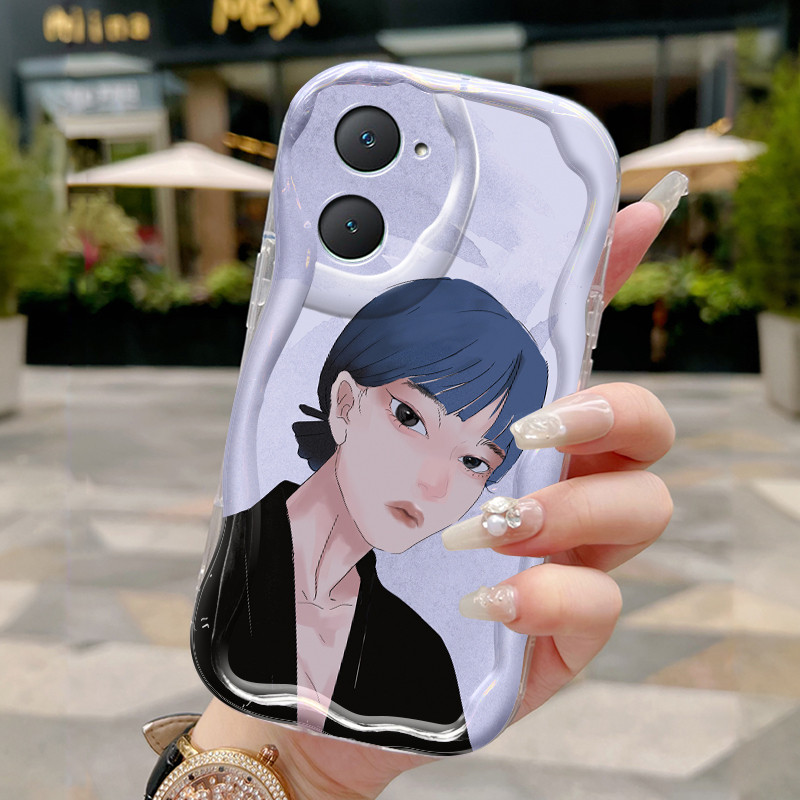 Casing Hp Untuk VIVO Y03 VIVO Y18 VIVO Y18E Z5x Z1 Pro Case Casing HP Kesing karakter komik Korea So