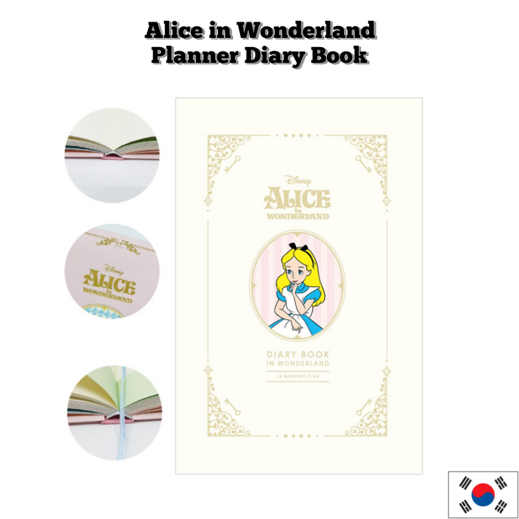 

Buku Diary Perencana Alice in Wonderland / Buatan Korea |FD5ECE44|