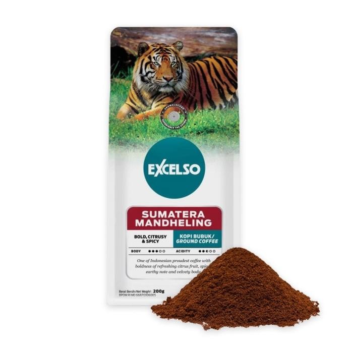 

Excelso Kopi Bubuk Sumatera Mandheling 200G Twin Pack