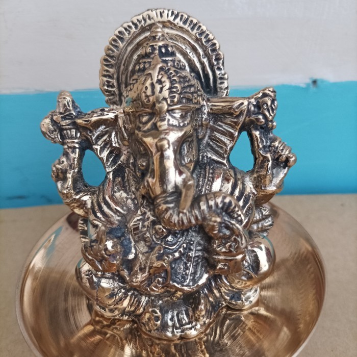 '+'+'+'+] patung Ganesha Bal ganesha perunggu bronze