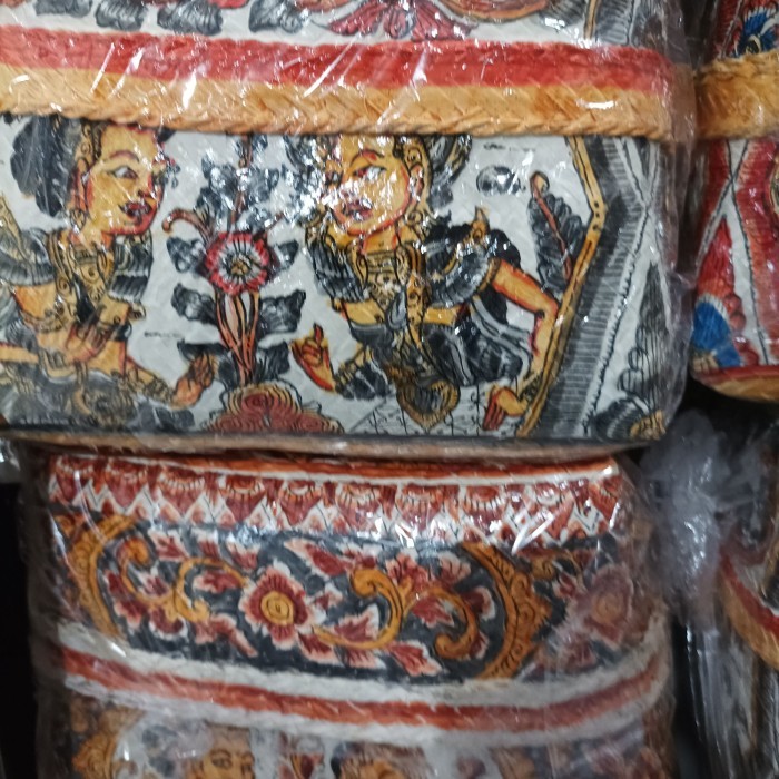 ```````] keben banten bambu gambar wayang Bali 35.0*28