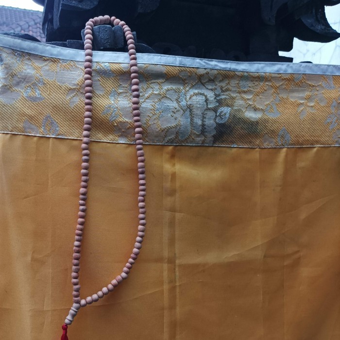 {{{{}}] Japamala atau tasbih Kayu Cendana 108 celup