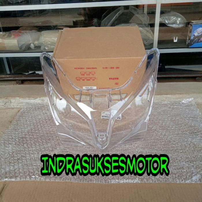 kaca mika lampu depan motor vario techno 125