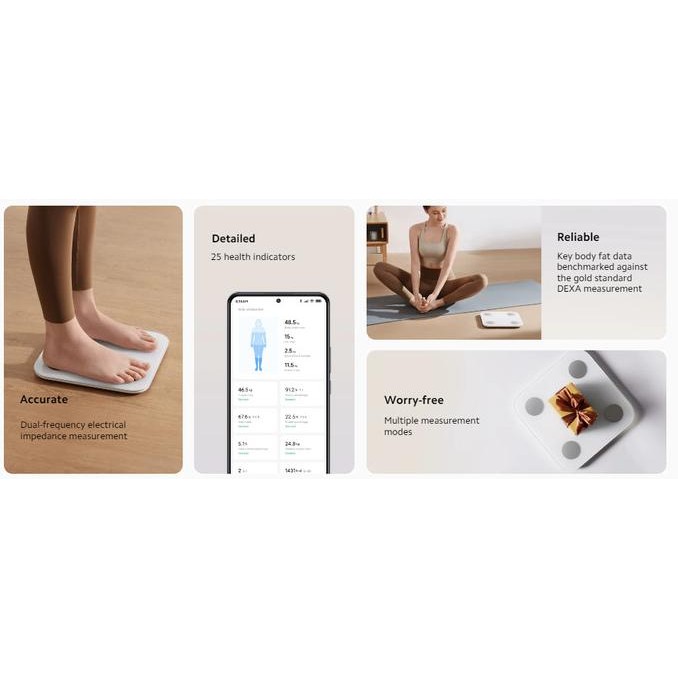 Xiaomi Mi Smart Scale 2 - Body Fat Composition Scale 2 Timbangan Badan IQB