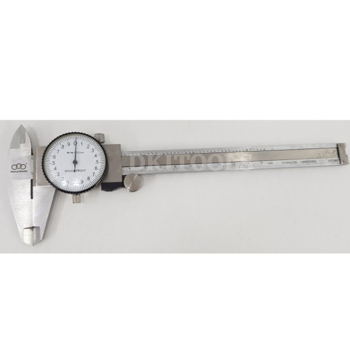 

newgan!! Sigmat Dial (mm) - Vernier Caliper Trii-cles 6" Blue