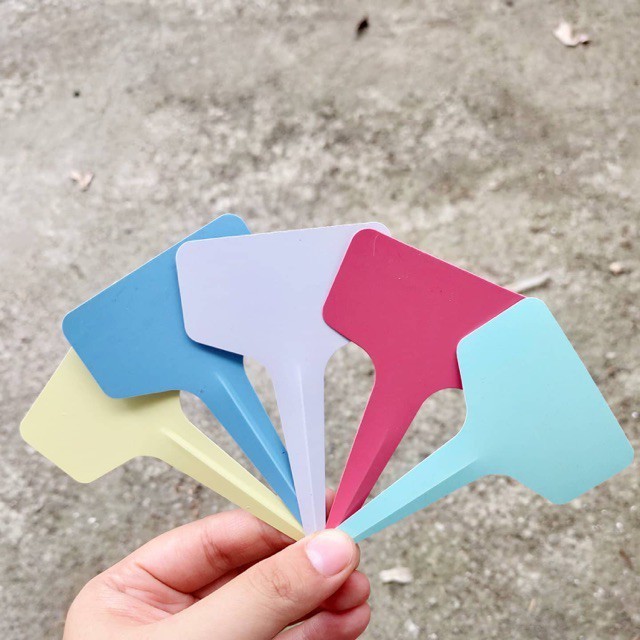 

BJ Label Tanaman (Plant Label Tag) Model T Kualitas Tebal – Aneka Warna