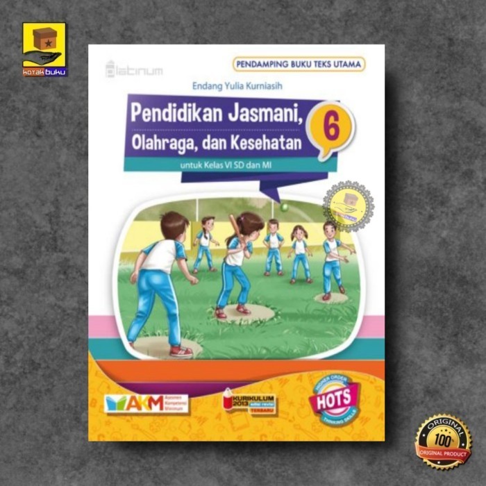 

PJOK SD kelas 1 2 3 4 5 6 / PENDIDIKAN JASMANI OLAHRAGA / REVISI AKM