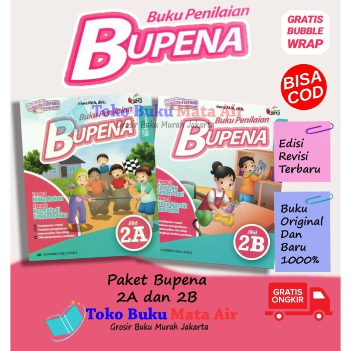 

BEST SELLER PAKET BUPENA 2A & 2B K13N ERLANGGA