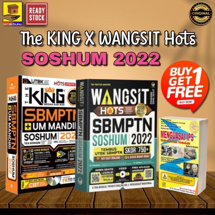 The King sbmptn 2022 soshum / sks soshum / sks ips / buku sks ips