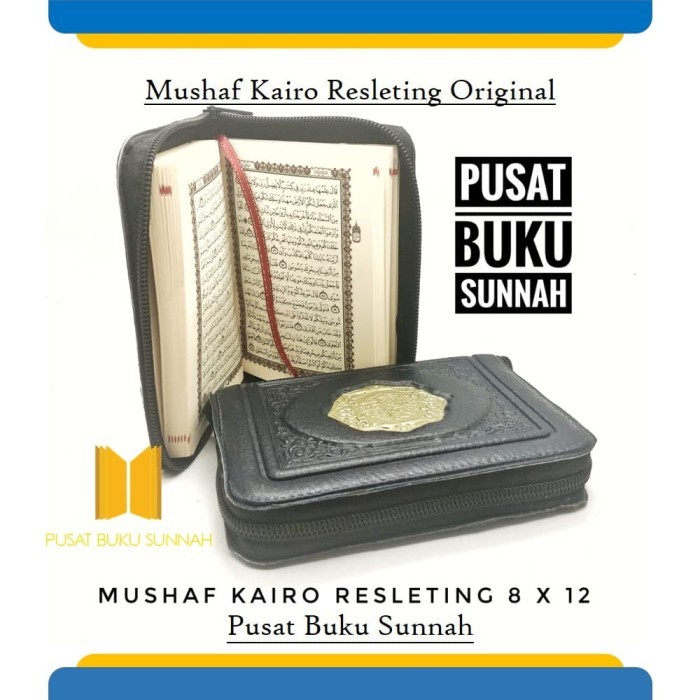

Al Quran Saku Import Kairo Resleting Khat Utsmani Original Darussalam