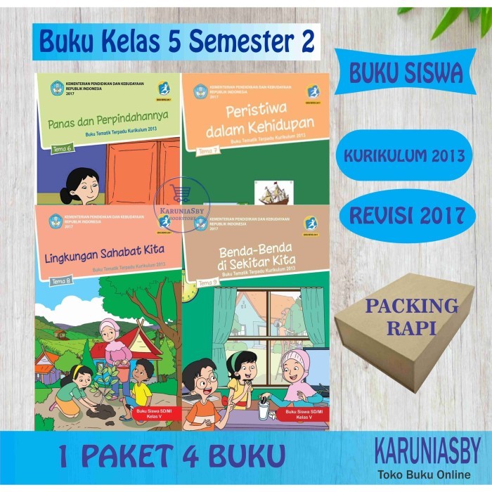 

Kelas 5 Tema 6789 - Semester 2 - Revisi 2017 - paket 4 buku