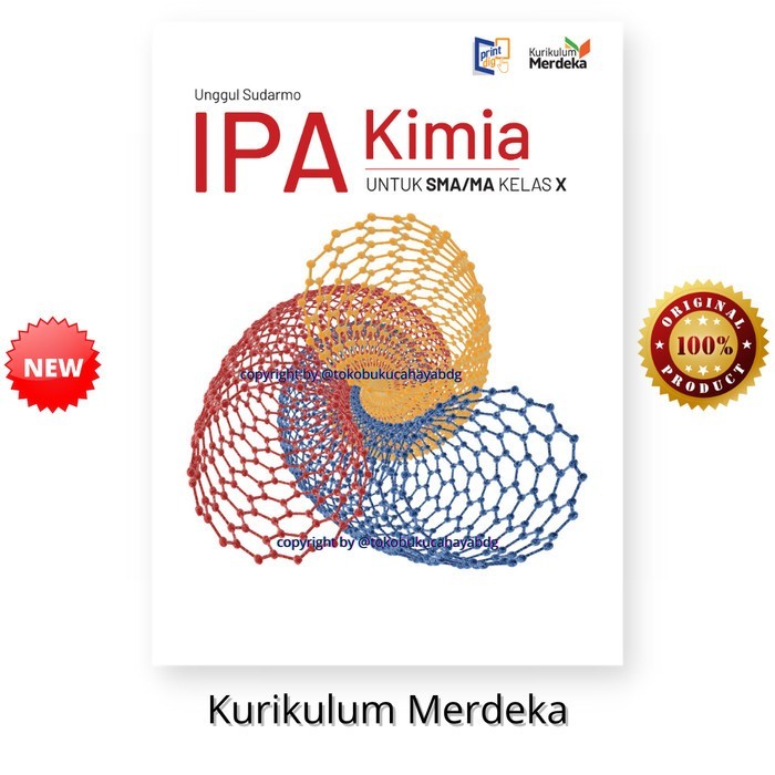 

BUKU IPA KIMIA Kelas 10 / X KURIKULUM MERDEKA SMA/MA ERLANGGA