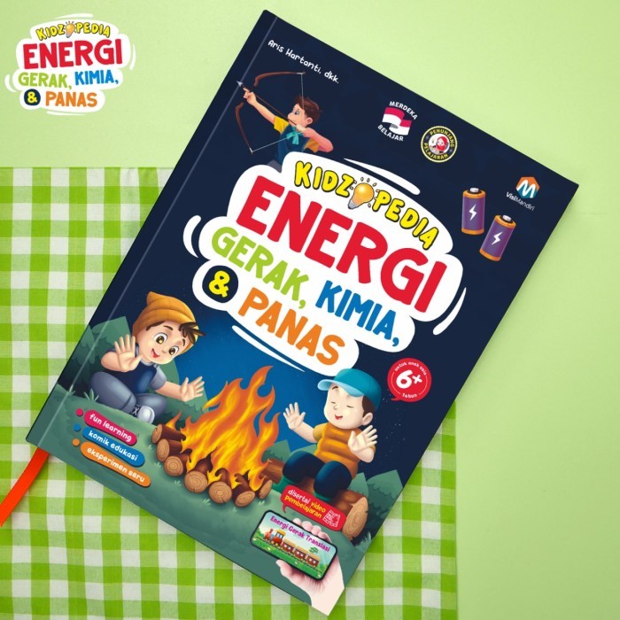 

Buku Ensiklopedia Sains Kidzopedia Energi Gerak, Kimia Panas Ziyad