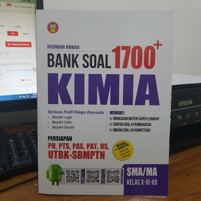 

1700 plus BANK SOAL KIMIA SMA/MA Kelas X-XI-XII K13 Edisi Revisi