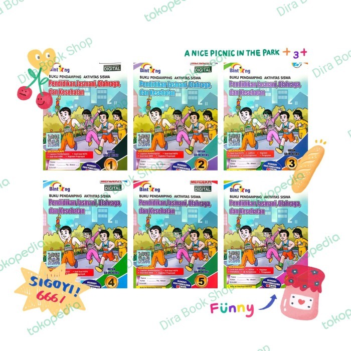 

BINTANG PJOK kelas 123456 SD semester 1 Kurikulum Merdeka