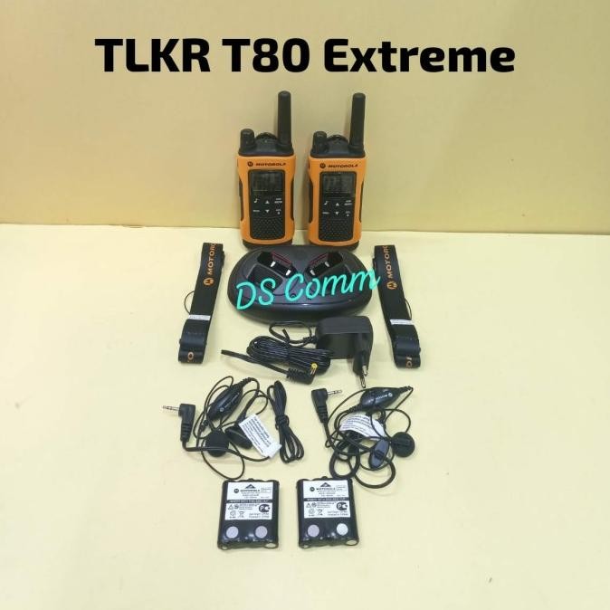Motorola Tlkr T80 Extreme Ori New Walkie Talkie Tlkr T80 Extreme