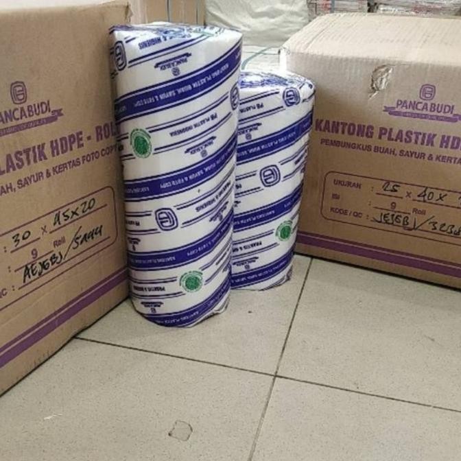 Kantong Buah/Kantong Sayur/Plastik Fotocopy Plastik HD ROLL 25x40