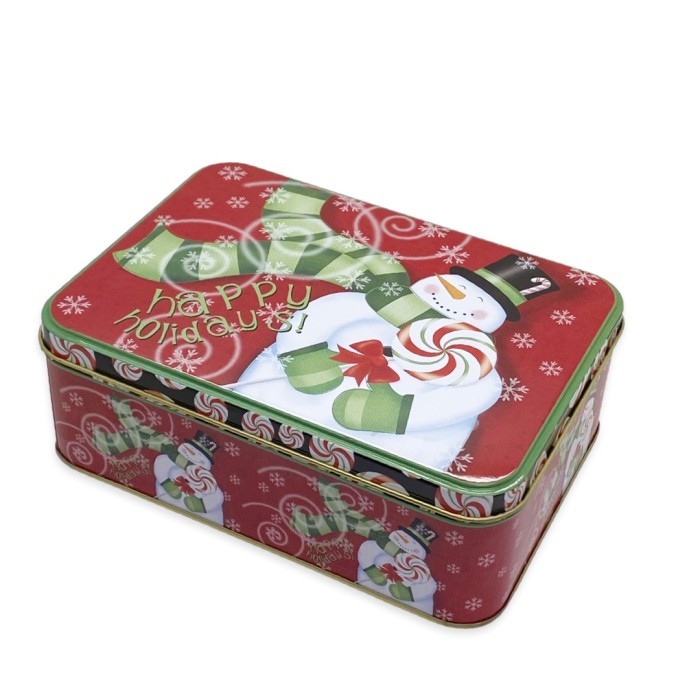 

Scoop Kotak Kaleng / Tin Box Natal Set Snowman 63321101 Promo