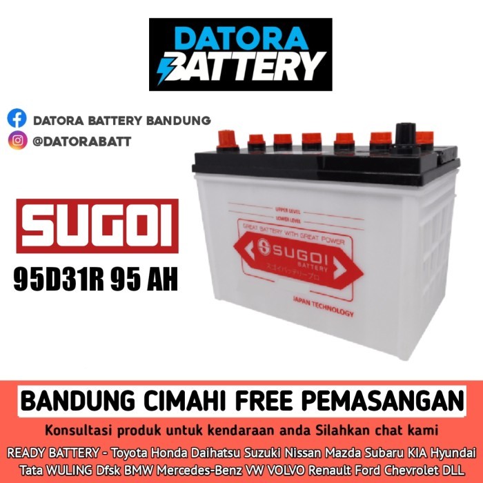 TERBARU- Aki Basah N70Z NX120-7 95D31R PANTHER H-1 DLL -KUALITAS TERBAIK