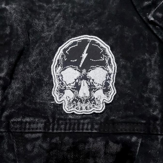 

+++++] PATCH BORDIR TENGKORAK/LOGO BORDIR TENGKORAK/EMBLEM BORDIR SKULL