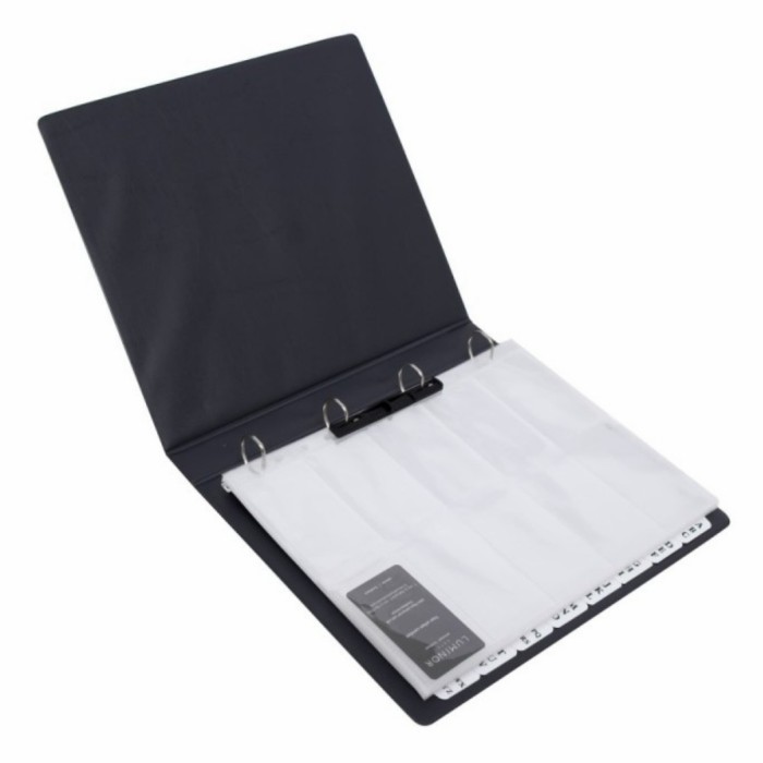 

Buku Kartu Nama 400 Card Bantex / Business Card Album Bisa Di Refill