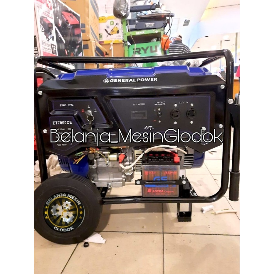 Masih Genset General Power 5000 5500 Watt Open Bensin Et7000Ce