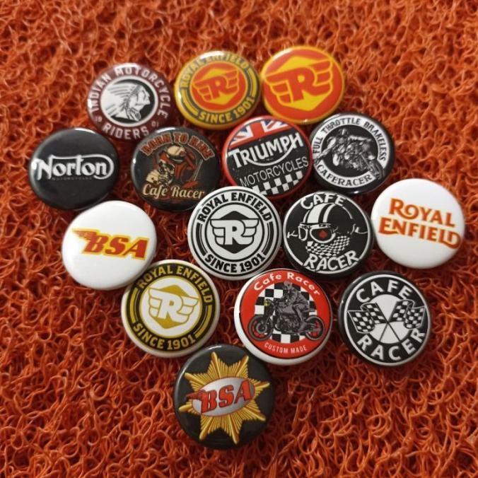 

] PIN BUTTON MINI MUSIK / CYCLE BEST QUALITY