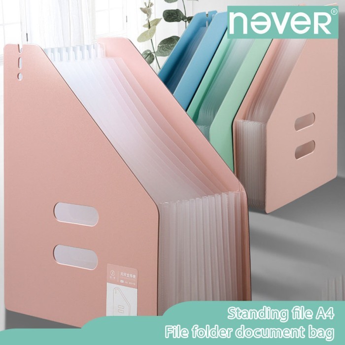 

TEMPAT FILE STANDING A4 FILE FOLDER DOCUMENT BAG/ TAS DOKUMEN FILE 13