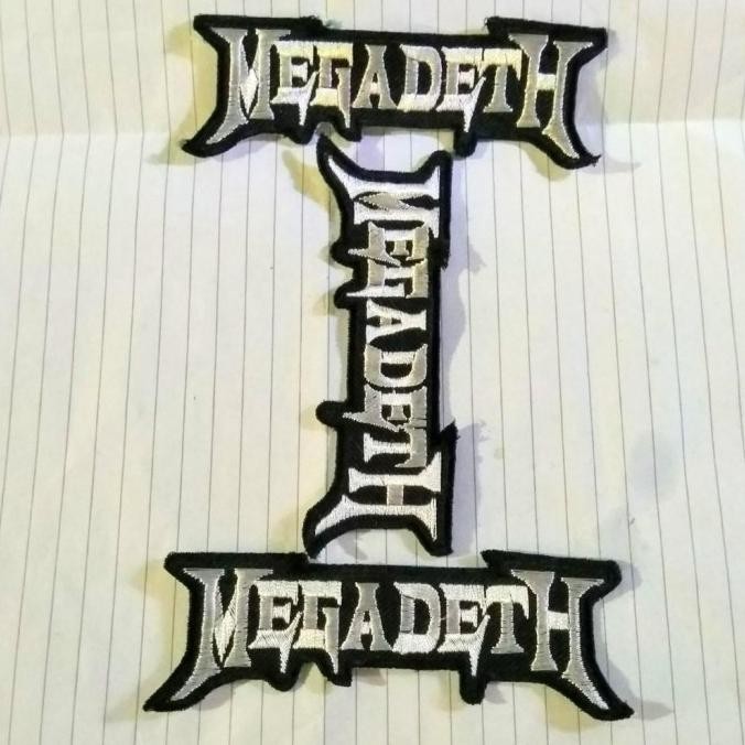 

Termantab] Patch Bordir Musik Megadeth Cuting