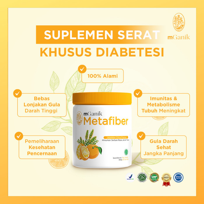 

Metafiber Mganik 450Gram 42 Serving M Ganik Meta Fiber Untuk Diabetes Terbaik