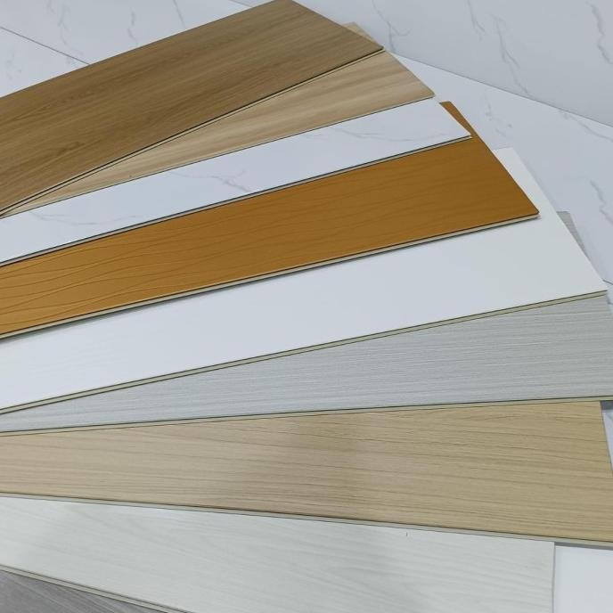 TERMURAH - Wpc Wallboard Panel Pvc wallboard dinding kisi kisi dinding