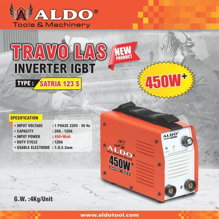 kosnew@ TRAVO LAS INVERTER IGBT SATRIA 123 S 450W+