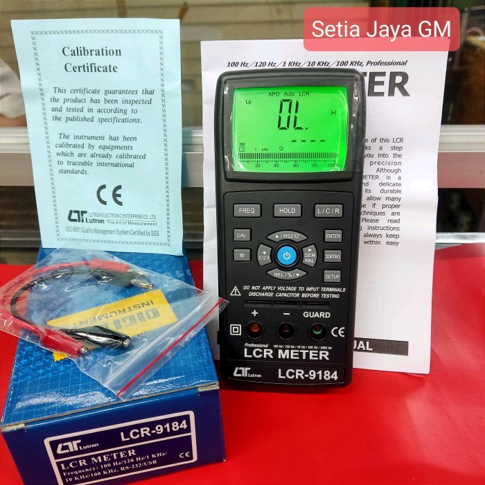 newgan LUTRON LCR-9184 LCR Meter
