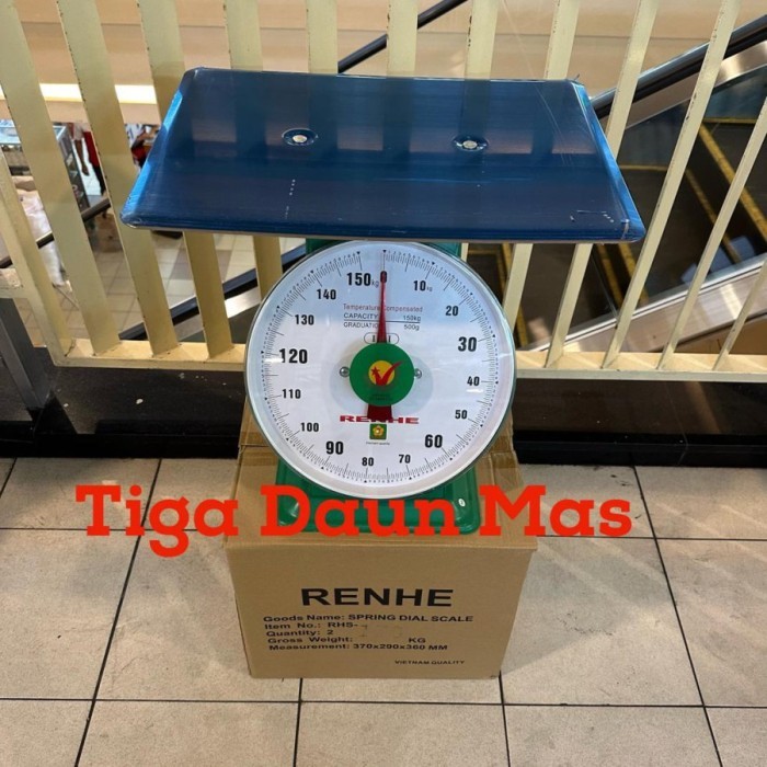 

newgan!! Timbangan Duduk Renhe Jarum Vietnam Japan Quality Kapasitas 150 Kg