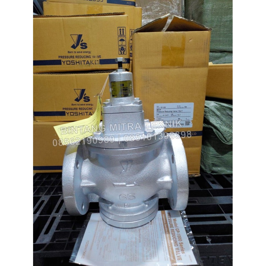 newgan PRESSURE REDUCING VALVE YOSHITAKE GP-1000 PRV GP-1000 65A 2 1/2"